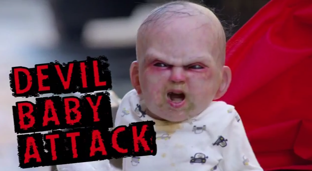 Niujorkiečius gąsdino neįprastos išvaizdos „kūdikis“ / Youtube.com stop kadras