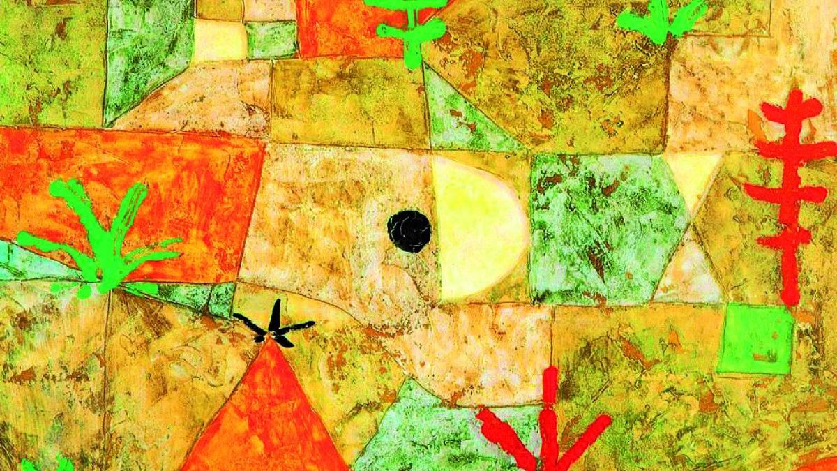 Paulis Klee, „Pietų sodai“, 1922 m., Bazelio meno muzijeus