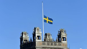 Šimtai žmonių protestavo prieš naujus Švedijos kovos su terorizmu įstatymus