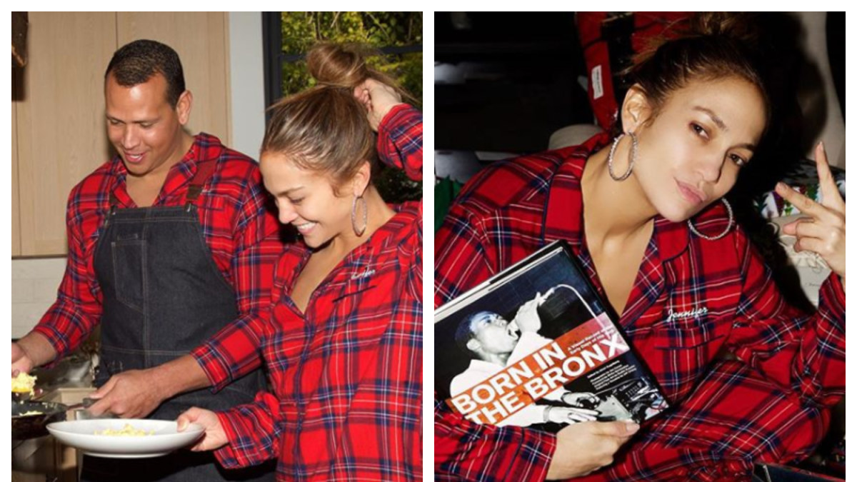 Jennifer Lopez ir Alexas Rodriguezas/instagramo nuotr.