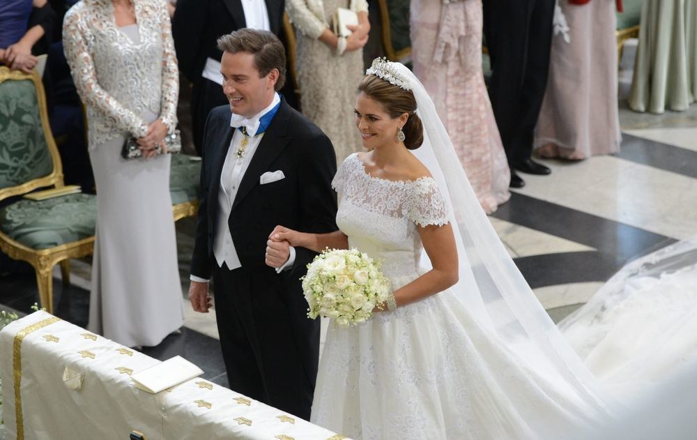 Švedijos princesė Madeleine ir Chrisas O'Neillas / „Scanpix“ nuotr.