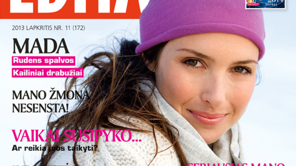 2013m. / Nr. 11 / Žurnalo „Edita“ archyvo nuotr.