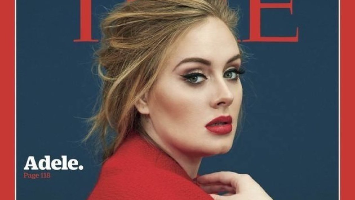 Adele / „Time“ viršelis