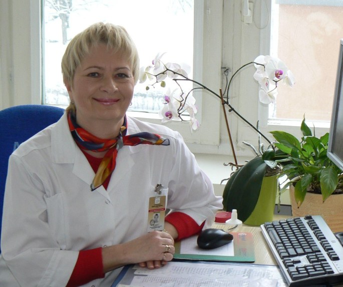 Gydytoja Daiva Makaravičienė.