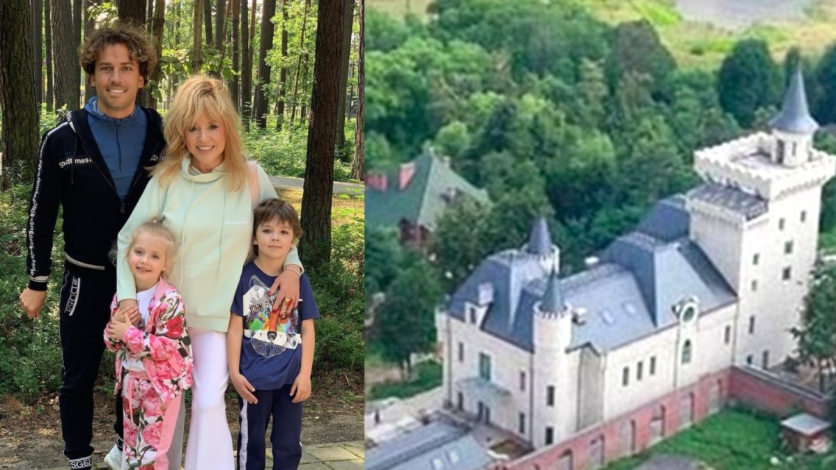 Ala Pugačiova ir Maksimas Galkinas su vaikais / „Instagram“ nuotr.

