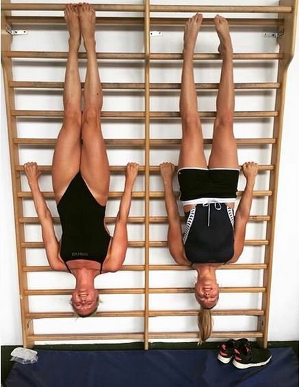 Rūta Meilutytė ir Sarah Fredrika Sjostrom / „Instagram“ nuotr.