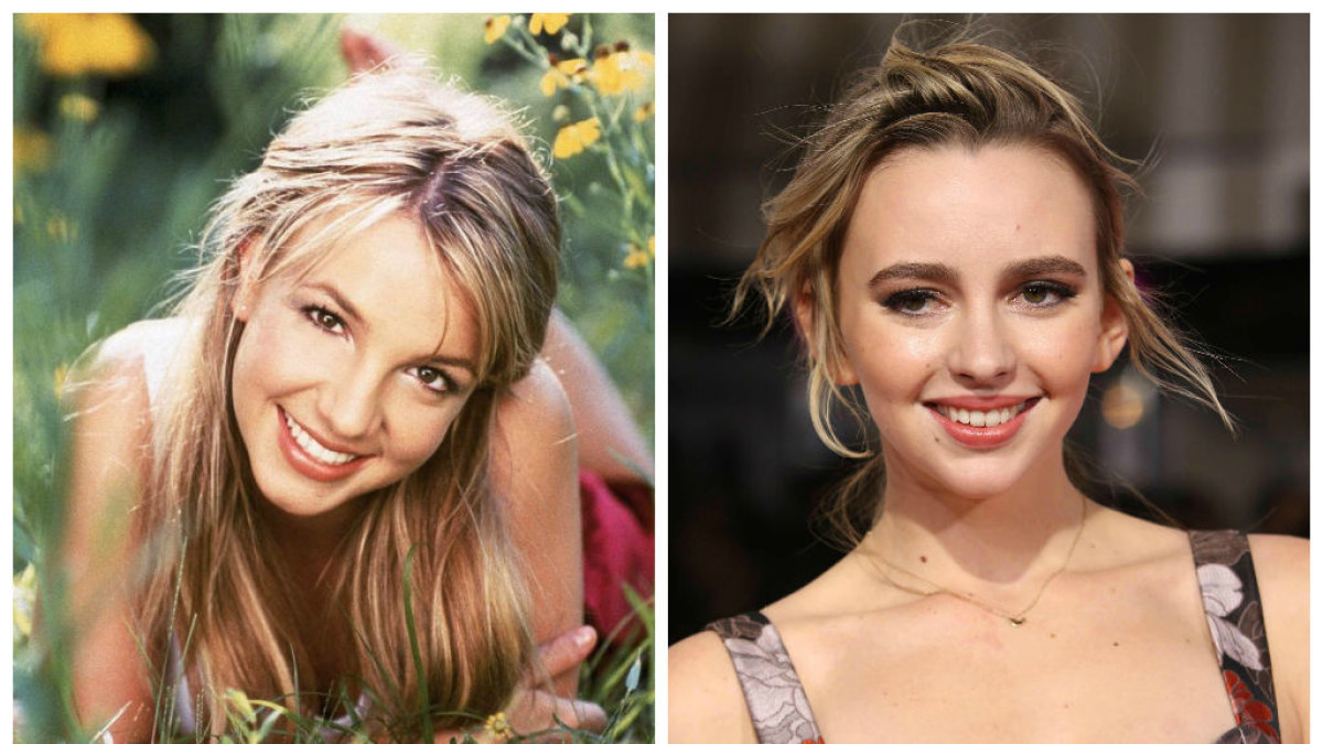 Britney Spears ir ją biografiniame filme vaidinsianti Natasha Bassett / Vida Press nuotr.