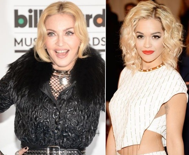 Rita Ora ir Madonna / Žmonės.lt nuotr.