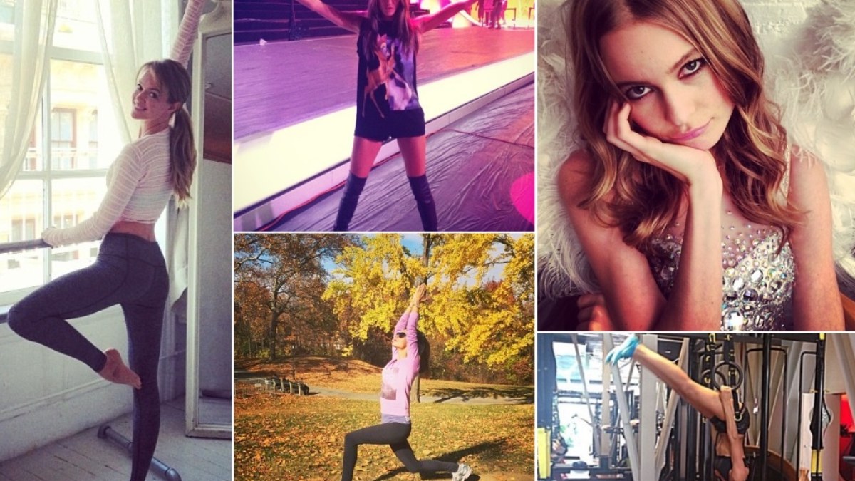 „Victoria's Secret“ modeliai ruošiasi seksualiausiam metų šou / „Instagram“ nuotr.