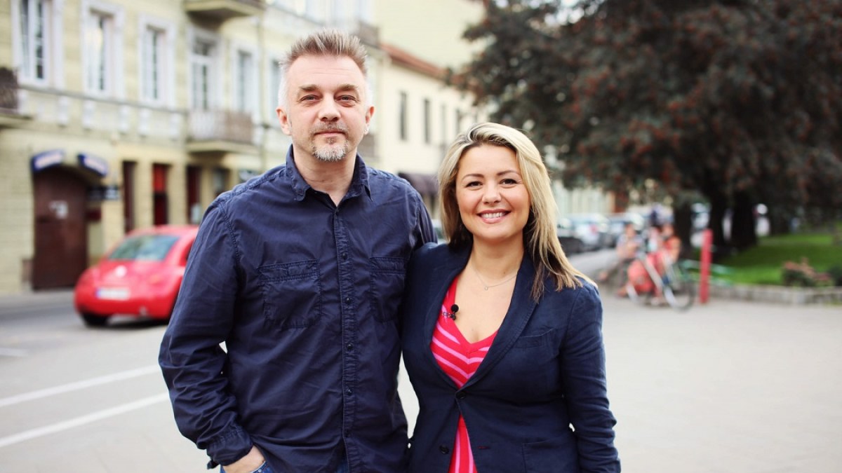 Andrius Mamontovas ir Beata Nicholson / TV3 nuotr.