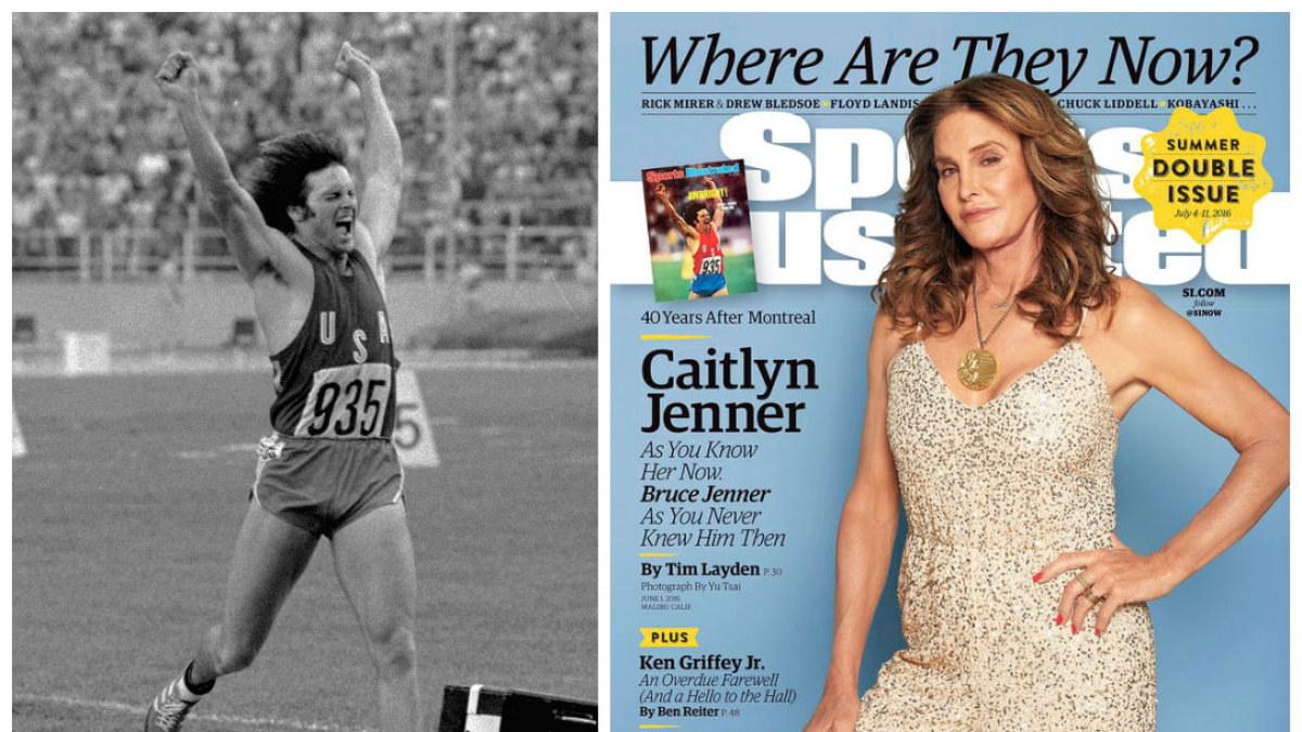 Caitlyn Jenner pelnė aukso medalį 1976-ųjų olimpiadoje Monrealyje dar būdama vyru, Bruce'u Jenneriu / „Vida Press“ ir „Sports Illustrated“ nuotr.