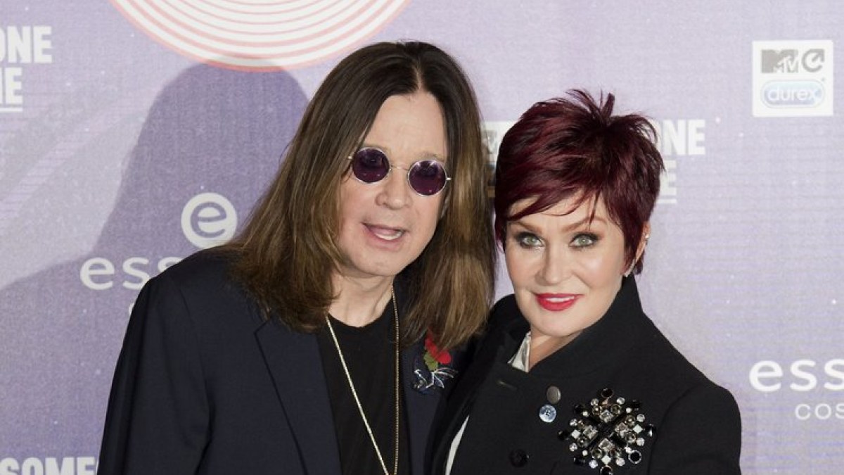 Ozzy Osbourne'as ir Sharon Osbourne / AFP/„Scanpix“ nuotr.