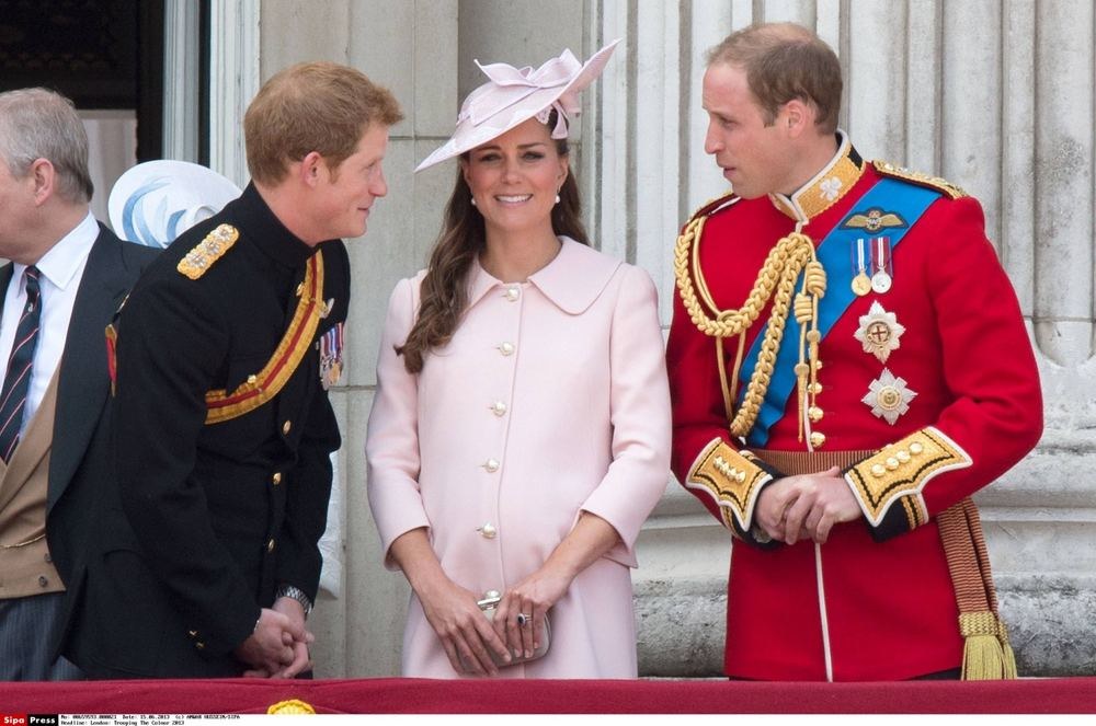 Princas Harry, hercogienė Catherine ir princas Williamas / „Scanpix“ nuotr.