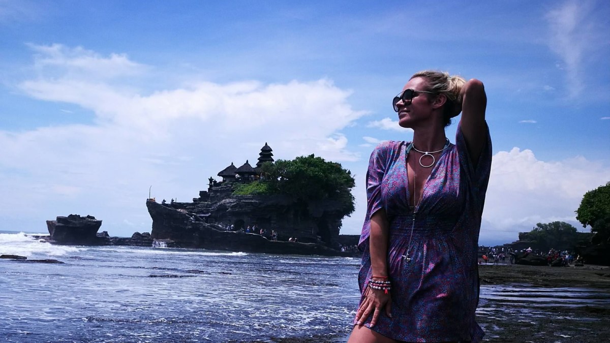 Ingrida Martinkėnaitė Indonezijoje / Asmeninio albumo nuotr.