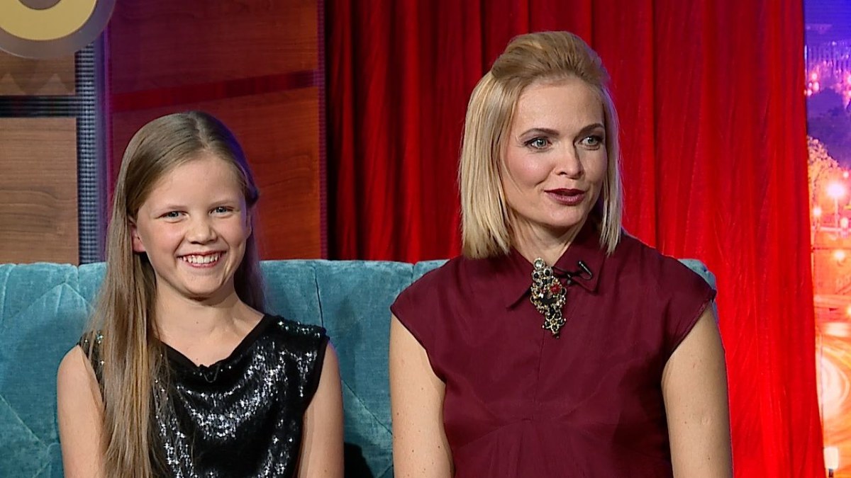 Kristina Zmailaitė su dukra Barbora / TV3 nuotr.