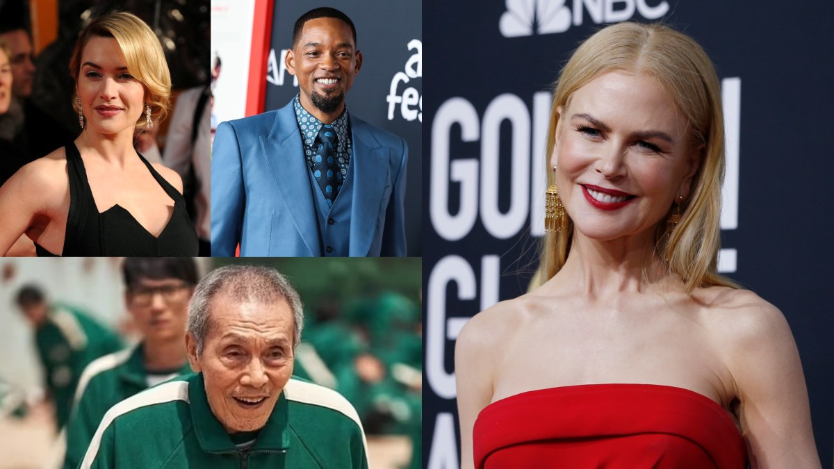 Kate Winslet, Willas Smithas, Nicole Kidman ir O Yeong-su / „Scanpix“ nuotr.