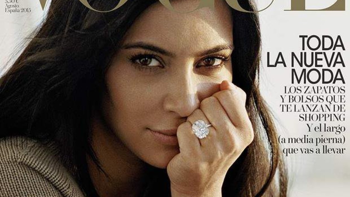 Kim Kardashian / „Vogue“/Theo Wenner nuotr.