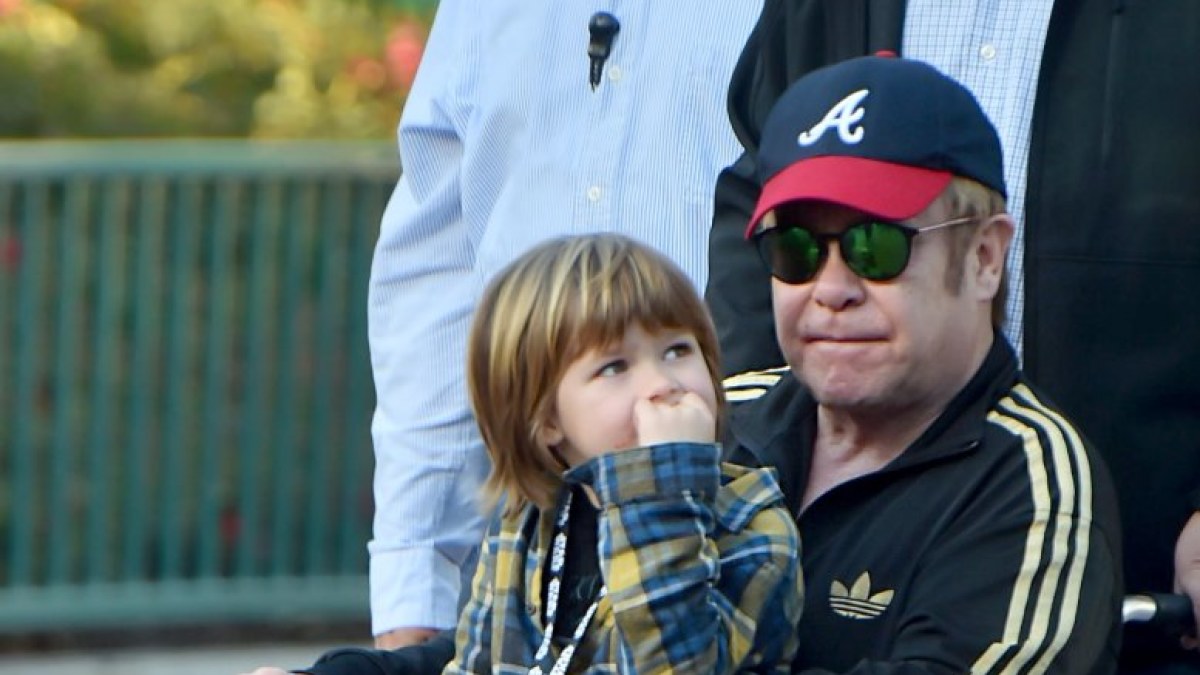 Eltonas Johnas su sūnumi Zachary / Vida Press nuotr.