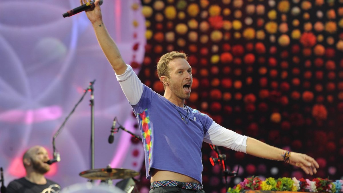 Grupės „Coldplay“ koncerto akimirkos Dubline / Vida Press nuotr.