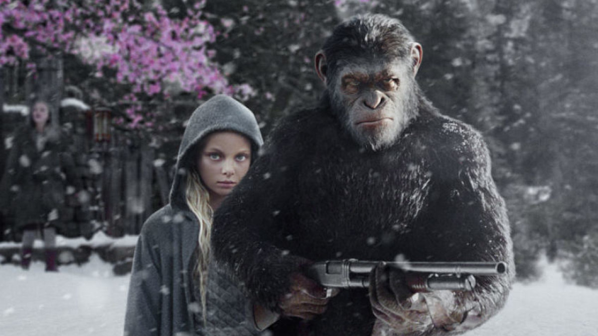 Amiah Miller filme „Karas už beždžionių planetą“ 