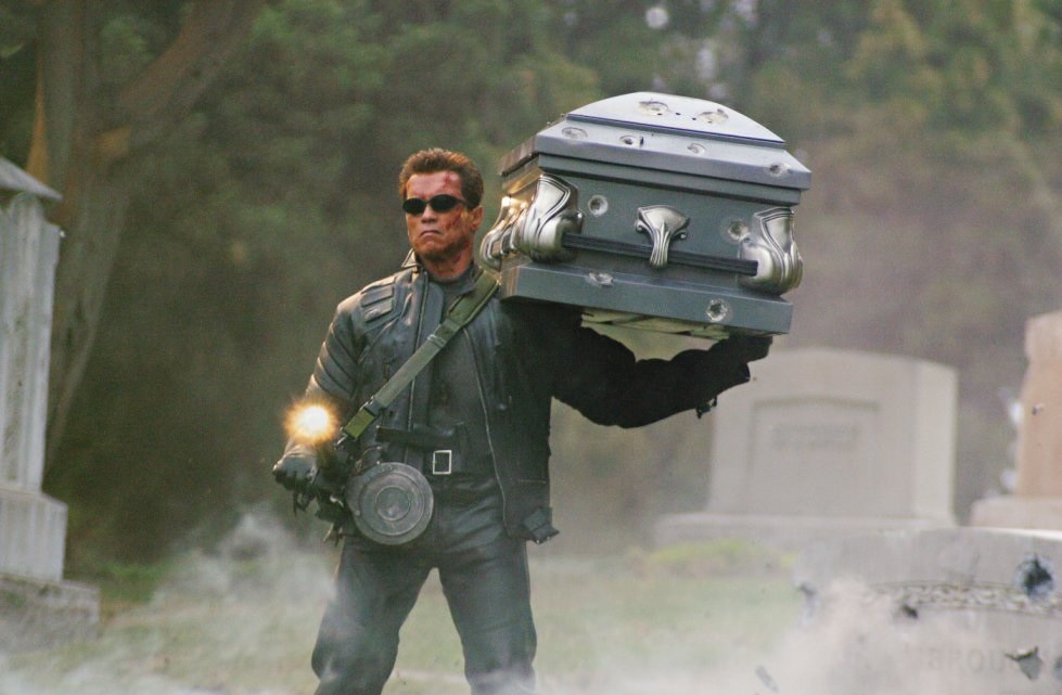 Arnoldas Schwarzeneggeris filme „Terminatorius 3: Mašinų prisikelimas“ / Kadras iš filmo
