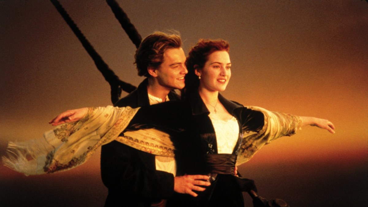 Leonardo DiCaprio ir Kate Winslet filme „Titanikas“ (1997 m.) / „Scanpix“/AP nuotr.