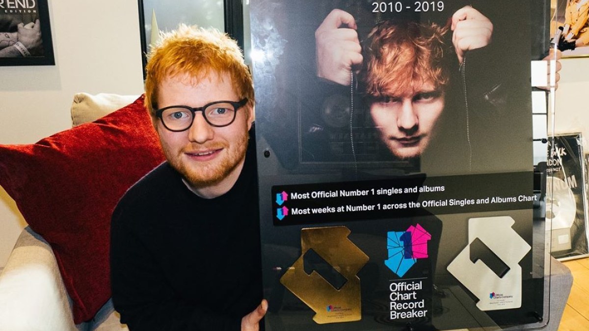 Edas Sheeranas – populiariausias Didžiosios Britanijos dešimtmečio atlikėjas/„Instagram“ nuotr.