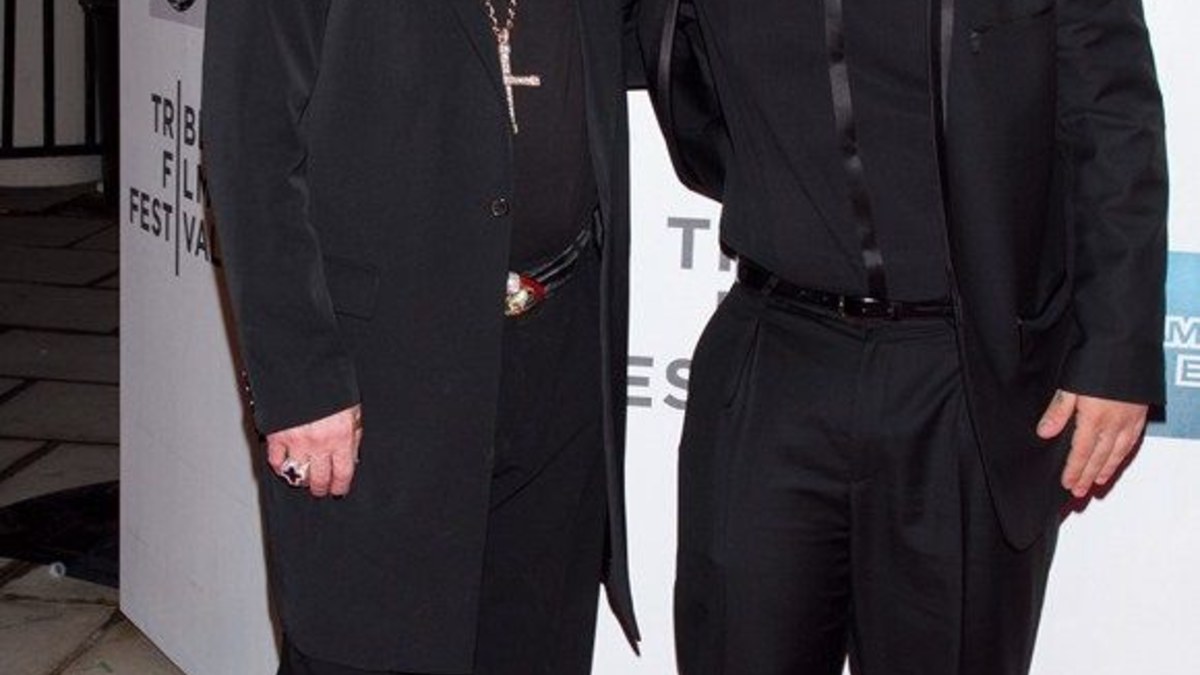 Ozzy Osbourne'as su sūnumi Jacku / „Scanpix“ nuotr.
