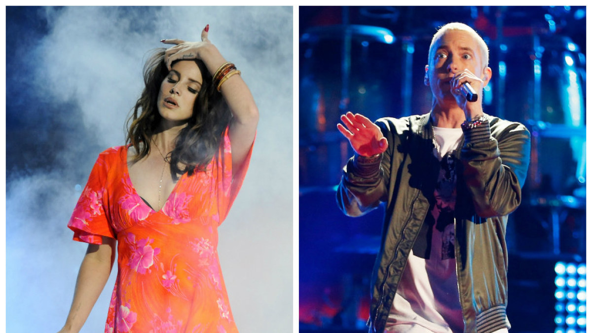 Lana Del Rey ir Eminemas / „Scanpix“ nuotr.