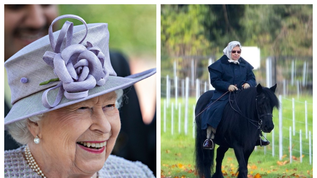 Karalienė Elizabeth II/ Vida press ir Kelvino Bruce'o (soc. tinklų) nuotr.