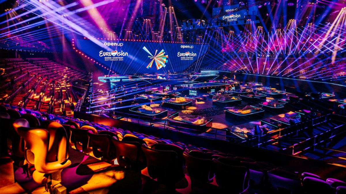 Roterdamo „Ahoy“ arena / „Eurovision.tv“ nuotr.