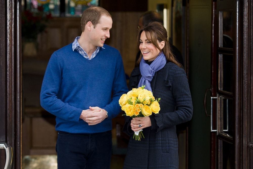 Princas Williamas ir hercogienė Catherine  / AFP/„Scanpix“ nuotr.