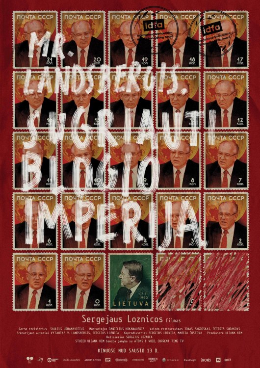 Filmo „Mr. Landsbergis. Sugriauti blogio imperiją“ plakatas