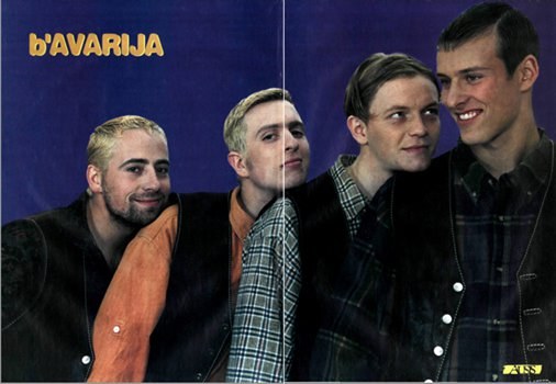 Grupė „Bavarija“ 1996 metai / Žurnalo „Ausis“ nuotr.