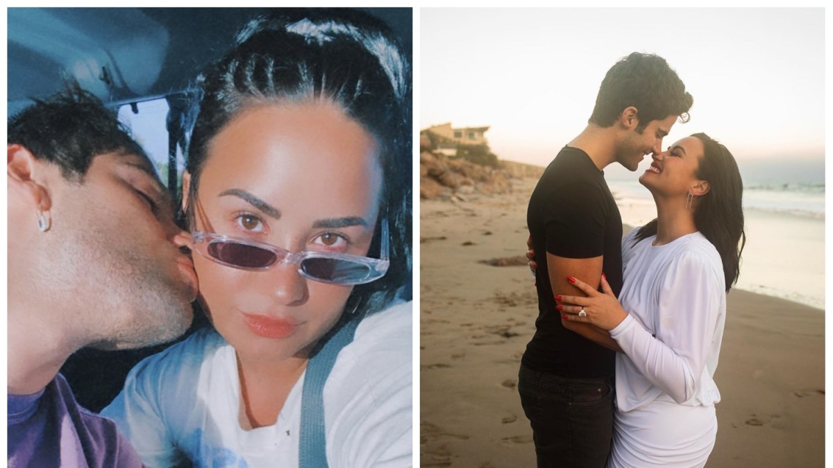 Susižadėjo Demi Lovato ir Maxas Ehrichas / Socialinių tinklų nuotr.