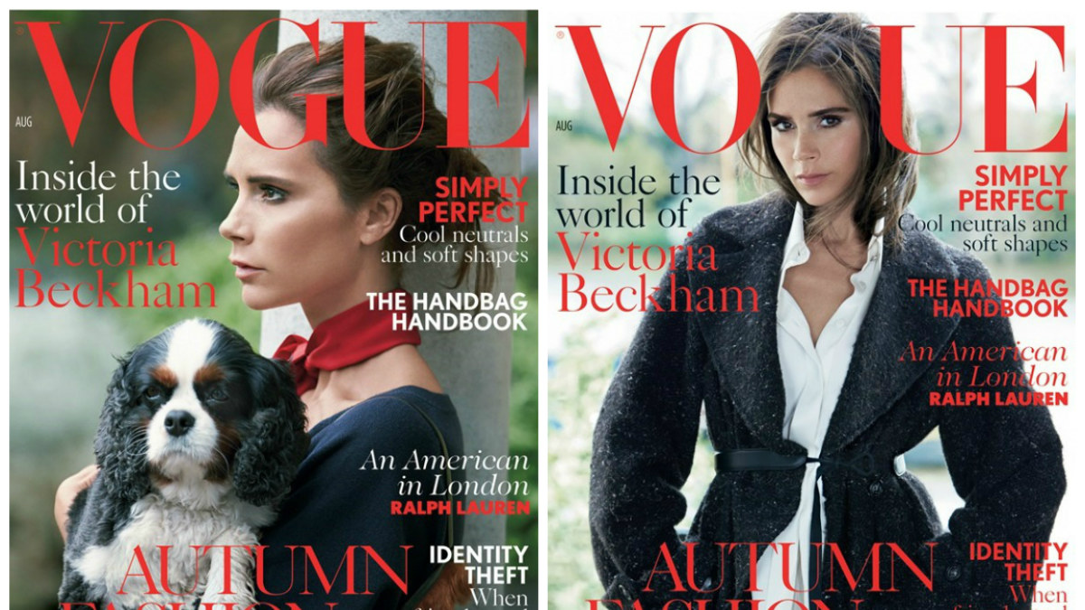 Victoria Beckham / „Vogue“ viršelis