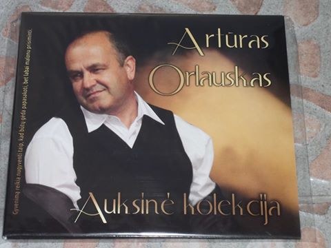 Artūro Orlausko kompaktinė plokštelė / Asmeninio albumo nuotr.