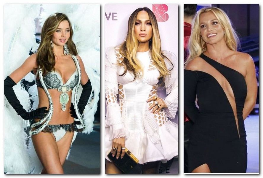 Miranda Kerr, Jennifer Lopez, Britney Spears / Žmonės.lt nuotr.