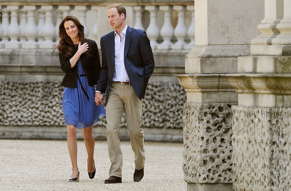Princas Williamas ir Kembridžo hercogienė Catherine (2011-ųjų balandį) / „Reuters“/„Scanpix“ nuotr.