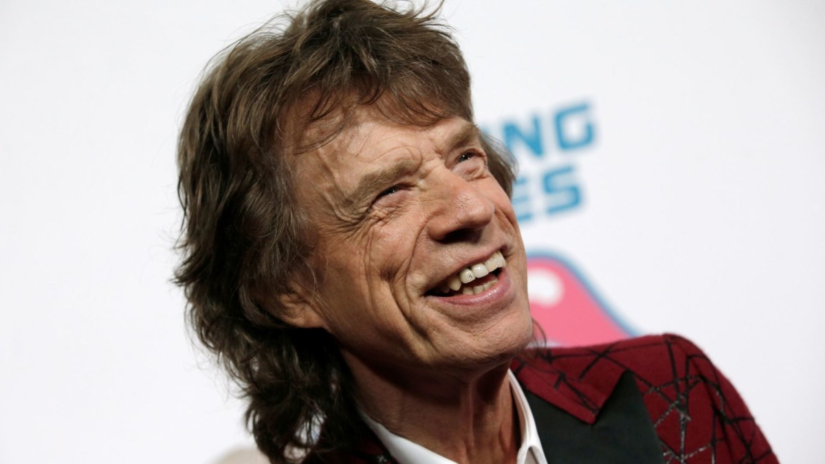Mickas Jaggeris – tapo tėvu 73 metų / „Reuters“/„Scanpix“ nuotr.