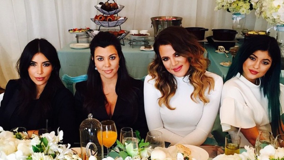 Kim Kardashian, Kourtney Kardashian, Khloe Kardashian ir Kylie Jenner / „Instagram“ nuotr.