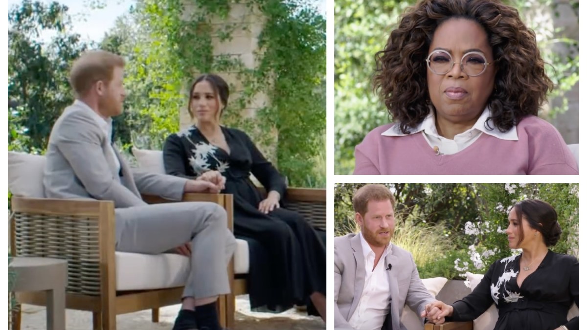 Meghan Markle ir princo Harry interviu su Oprah Winfrey