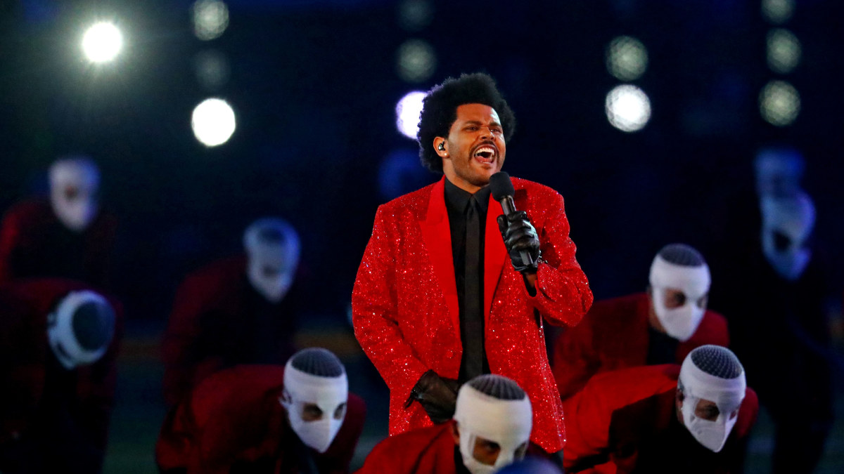 The Weeknd pasirodymas per „Super Bowl“ / „Scanpix“ nuotr.