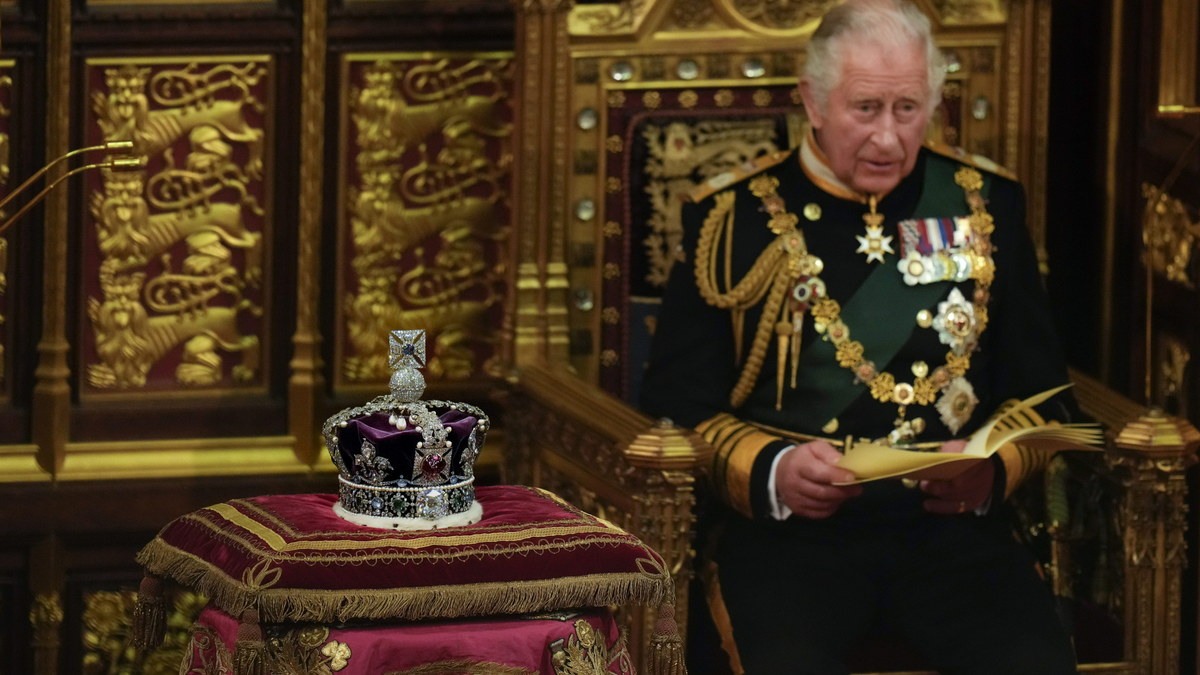 Princas Charlesas Jungtinės Karalystės parlamento sesijos atidarymo ceremonija / „Scanpix“ nuotr.
