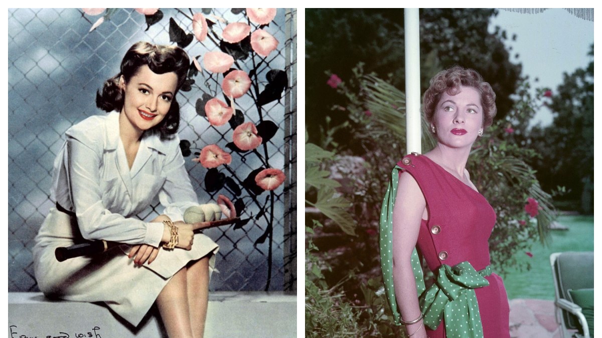 Seserys Olivia De Havilland (kairėje) ir Joan Fontaine/Vida Press nuotr.
