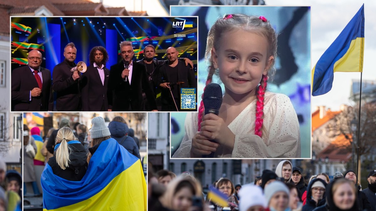 Tarptautinis koncertas „Gelbėkit Ukrainą – #StopWar“ / BNS nuotr. ir stop kadrai