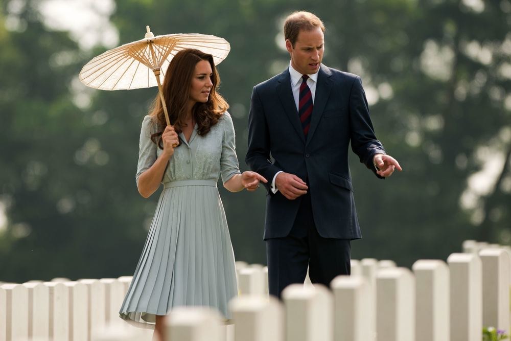 Princas Williamas ir Kembridžo hercogienė Catherine (2012-ųjų rugsėjį) / AFP/„Scanpix“ nuotr.