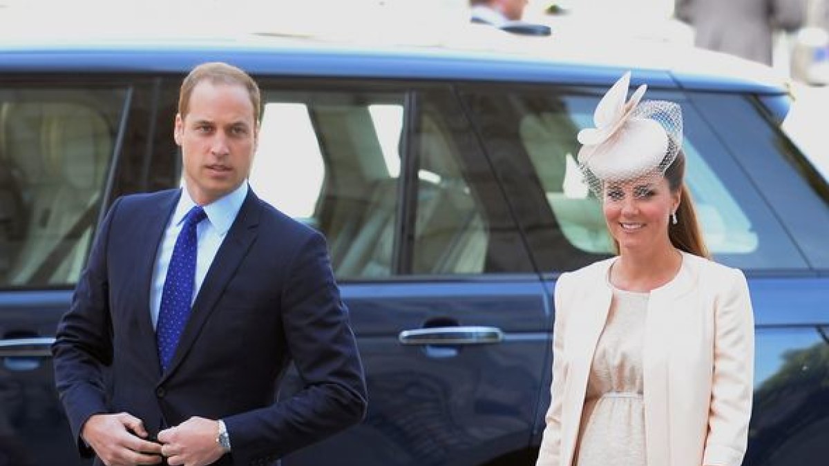 Princas Williamas ir Kembridžo hercogienė Catherine (2013-ųjų birželį) / AFP/„Scanpix“ nuotr.