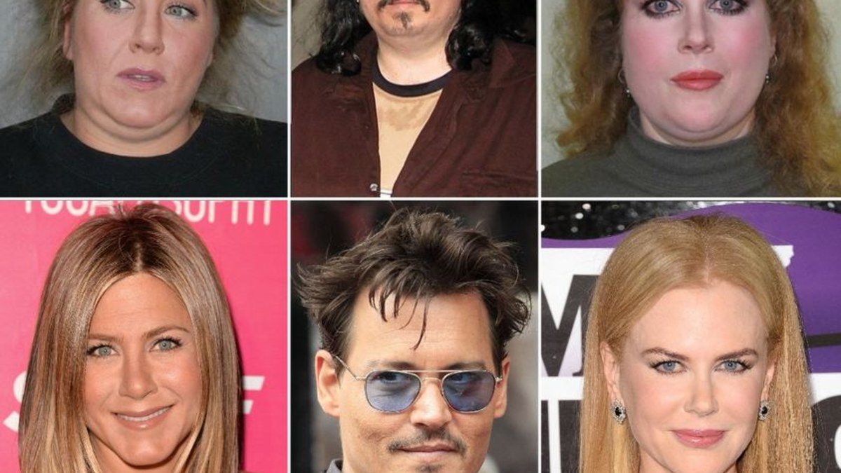 Jennifer Aniston, Johnny Deppas ir Nicole Kidman / „Scanpix“ ir Danny Evanso nuotr.