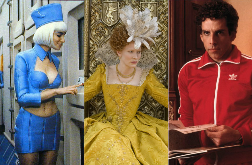 Kadrai iš filmų „Penktasis elementas“, „Elžbieta: aukso amžius“ ir „Karališkieji Tenenbaumai“ / Vida Press nuotr.
